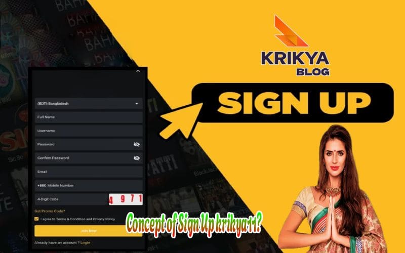 How to register krikya11?