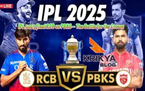 IPL 2025 final RCB vs PBKS – The Battle for the Crown