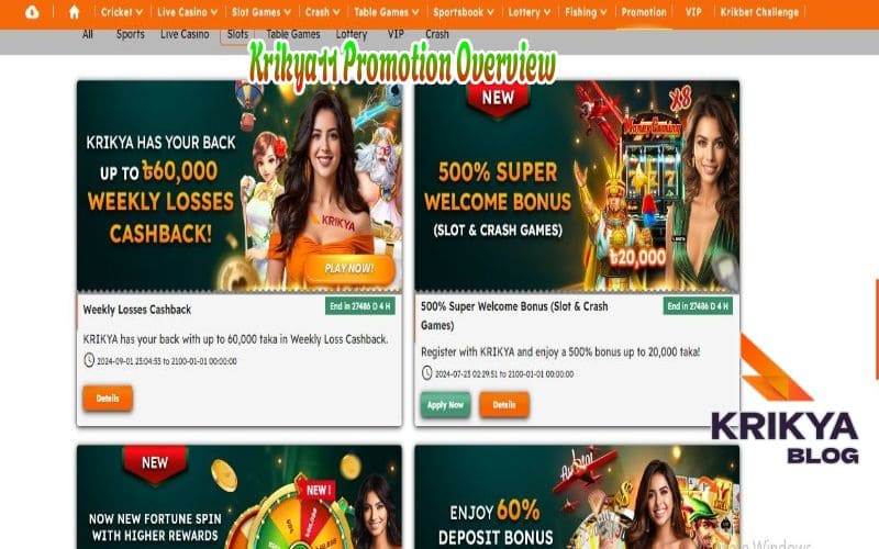 Krikya11 Promotion Overview