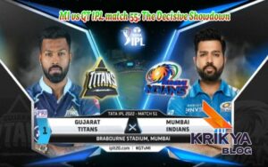 MI vs GT IPL match 55: The Decisive Showdown