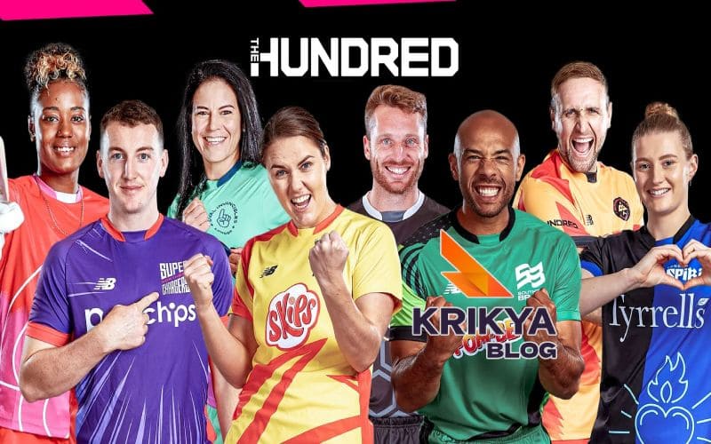 Teams participating in The Hundred tournament